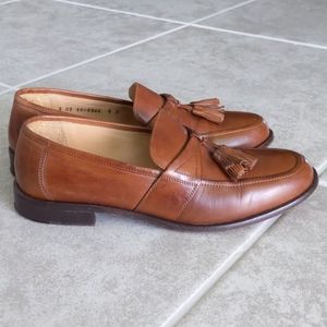 Johnston & Murphy Slip On Tassel Moc Toe Sz 8 M